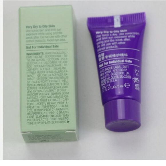 Clinique Made in USA Smart Wrinkle Repair Serum 0.17 OZ 5 ml New - Picture 9 of 9